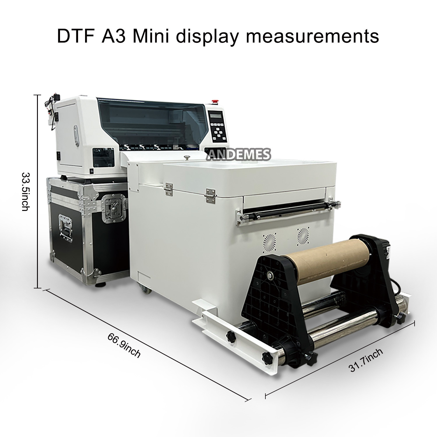 All In One Mini A3 DTF Printer For Multicolor Film Printing Xp600 Head