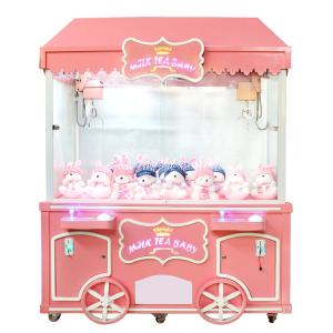 Quality Cute Toy Kids Candy Claw Machine Coin Operated Ready 110 Watt Power wholesale