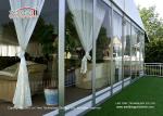 Glass Walls 10m X 20m Dome Roof Arcum Tent For Golf Games