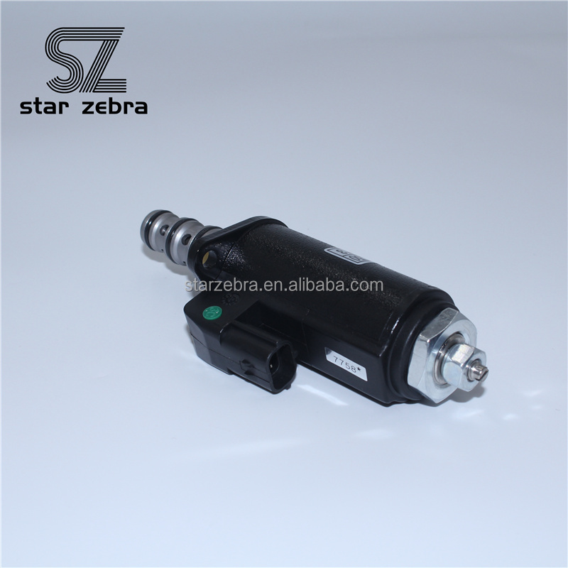 YN35V00052F1 Excavator KOBELCO SK-6E SK-8 Hydraulic Main Pump Solenoid Valve KDRDE5K-31 30C50-123 for Construction Works