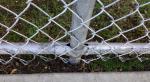 chain link wire mesh fence 50mm x 50mm hot dipped galvanized chain wire tension