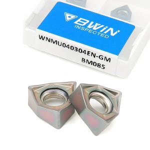 Quality WNMU 040304 Milling Carbide Inserts WNMU040304EN-GM Colorful Coating Cutting Tool wholesale