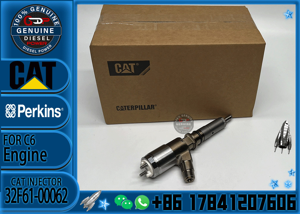 Excavator Parts CAT E 320D 323D c4.4 C6.6 Engine Fuel Injector 32F61-00062 10R-7671 320-0677
