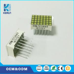 Quality Advertising displays 5x7 Matrix LED Display 0.7 Inch 630nm Single Color wholesale