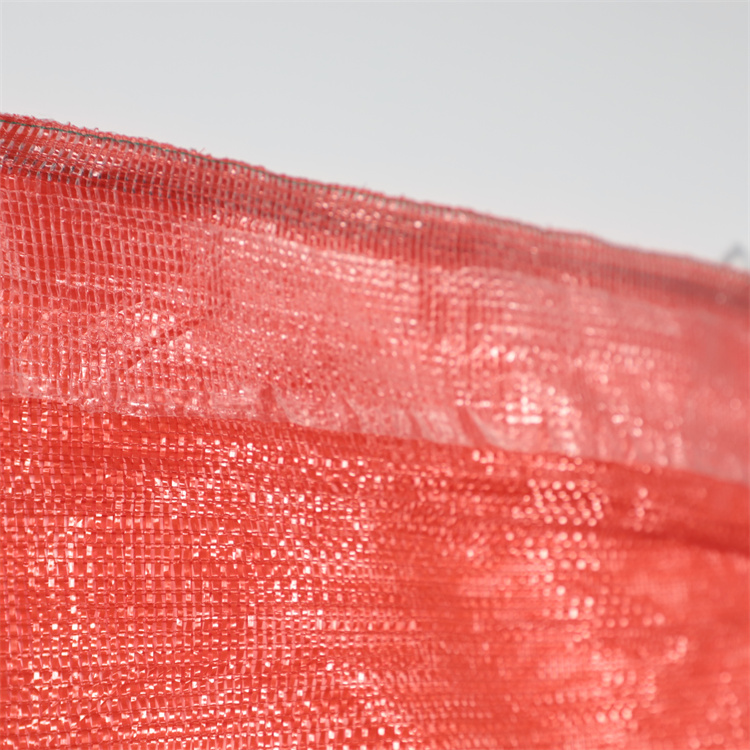 PP Leno Mesh Bags for Potatoes Onions Garlic and Other Vegetables Swing Bottom Sewing