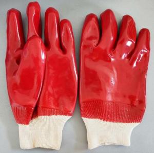 Quality Hydrocarbon Treated Interlock Liner Pvc DippeProtective Work Gloves wholesale