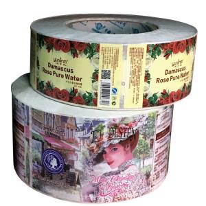 Quality Self Adhesive Personalised Sticky Labels Vinyl Material Glossy Lamination wholesale