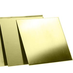 Quality 14mm 10mm Brass Plate H62 mill polished Surface for Industrial wholesale