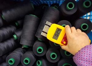 Quality 100% Spun Polyster Industrial Sewing Thread Black And White 402 5000y 10000y wholesale