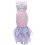 Mermaid Princess Dress Girls Cosplay Costumes Summer Children'S Clothing