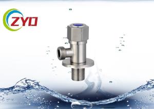 Quality Pressure Safety Stainless Steel Angle Valve , Brass Cartridge Stainless Valves wholesale