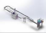 Semi Automatic Beer Canning Line Stainless Steel 304 1000 CPH - 2000 CPH