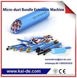 Quality PE duct extruder machine PE duct for cables PE microduct extrusion machinery wholesale