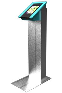 China X4 Stainless steel IPAD kiosk on sale
