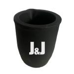 Black Graphite Crucible For Melting Gold And Silver Jewelry Making Smooth Design