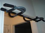 Multifunction door frame pull up bar easy mount gym upper body workout bar door