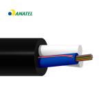 12FO Singlemode G652D Outdoor Aerial Optic Fiber Cable Anatel