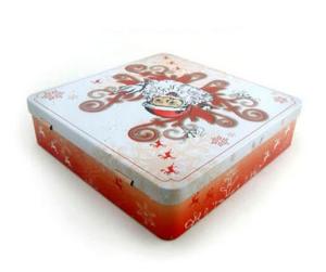 Quality custom printed CD tin case for Xmas music collection wholesale