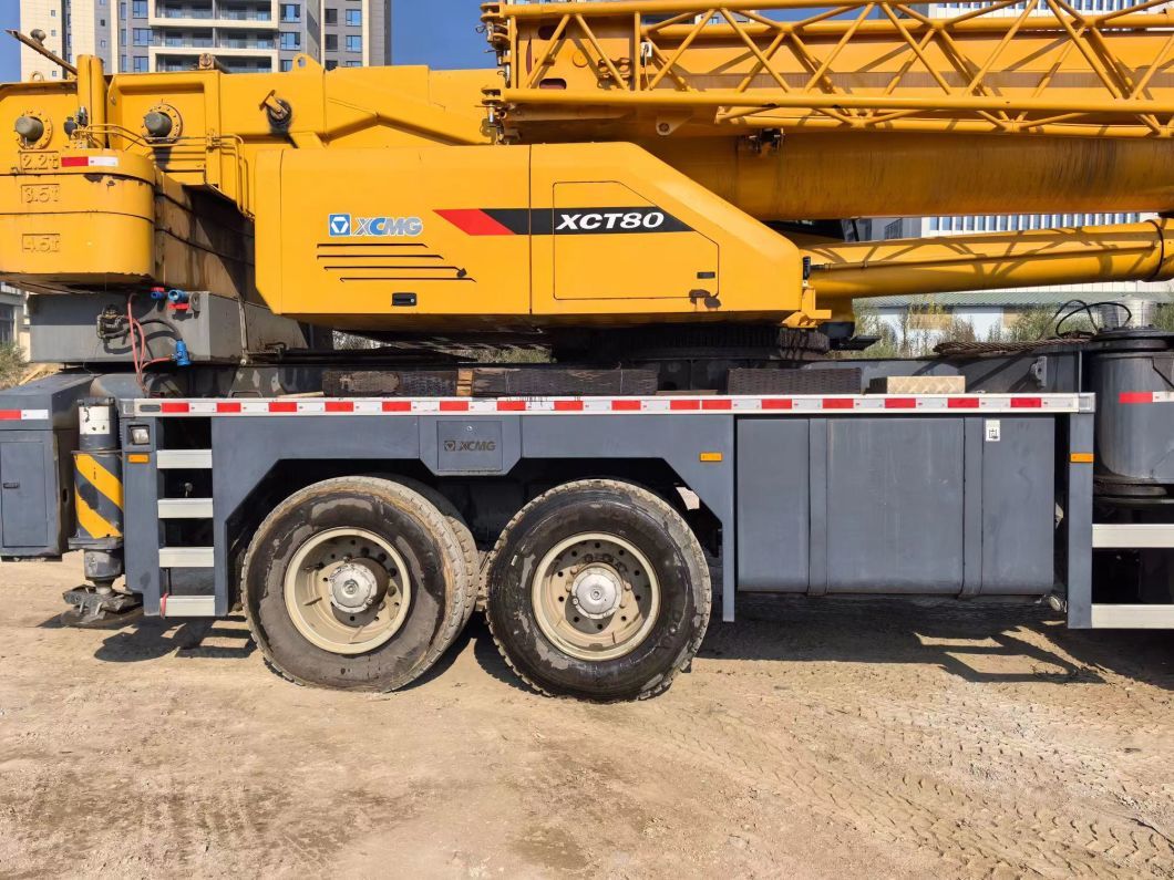 Xc Mg Mobile Truck Crane Hydraulic Crane 80 Tons for Sale