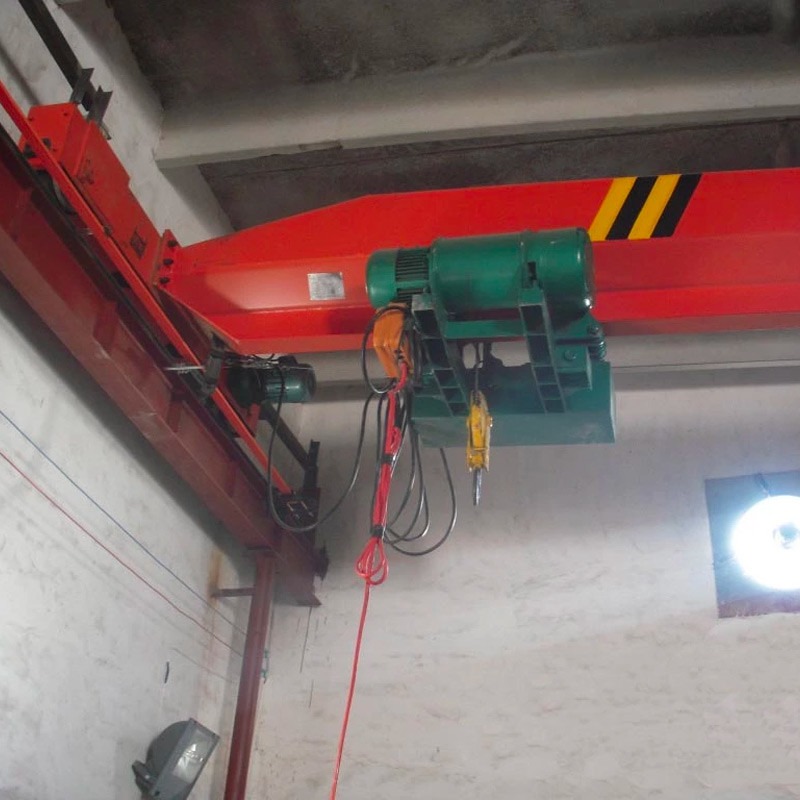 7.5 - 31.5m Span Single Girder Eot Crane Wireless 10ton Suspension Bridge Crane