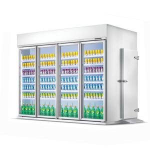 Quality Supermarket Convenience Store Glass Door Display Cold Room wholesale