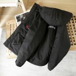 Men'S Casual Hooded Long Jacket Duck Down Puffer Warm Coat For Clothes S-XXL