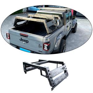Quality Silver Black Placement Trunk Mount Thorax Bed Rack System for Toyota Full-Size Truck Bed wholesale