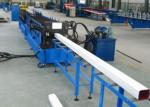 Fully Automatic Downpipe Roll Forming Machine 0.3 - 0.6mm Material Thickness