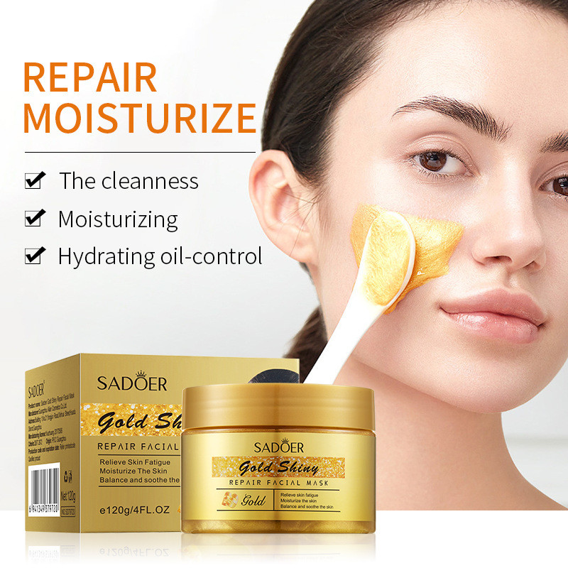 Cruelty Free 24K Gold Facial Mask For Flawless And Moisturizes Skin