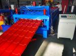 Bamboo 5.5kw Glazed Tile Roll Forming Machine Use Steel Material