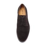 Breathable Anti Odor Cow Suede Mens Lace Up Shoes Rubber Outsole