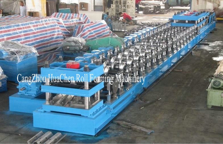 Hydraulic Automatic Highway Guardrail Roll Forming Machinery with CE Certificate