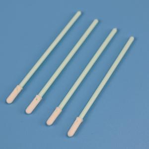 Quality TX74 Dustless Green PP Stick Precision Cleaning Foam Tip Swabs For Cleanroom wholesale