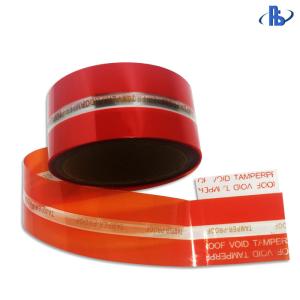 Quality Anti Tamper Seal Tape , Partial Transfer Packaging Security Tape wholesale