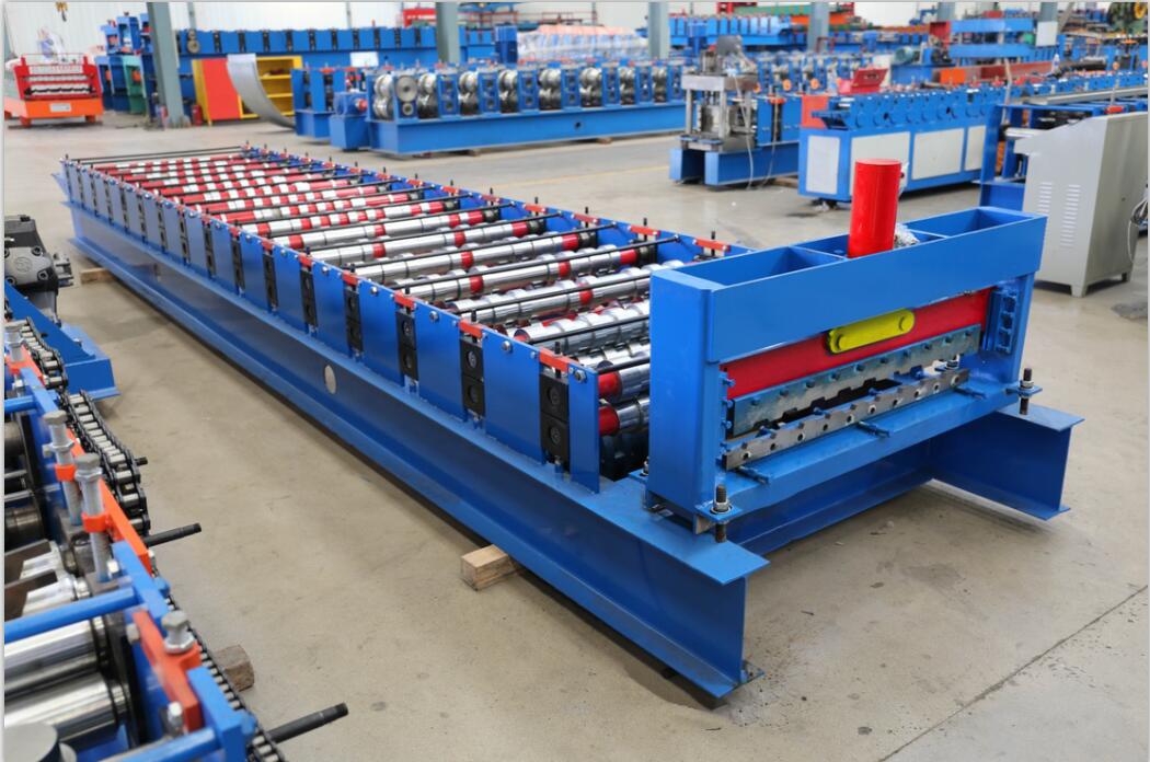 Professional Downspout Roll Forming Machine Dimension 7.8 * 1.4 * 1.3m Easy Operation