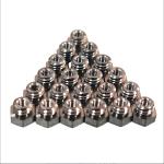 DIN Standard Custom Zinc Plated Stainless Steel Carbon Steel Hex Nut for Lathe