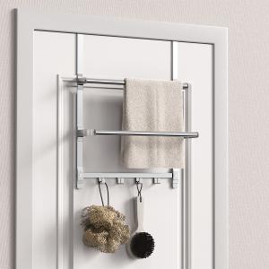 Quality Stainless Steel Over Door Towel Rack With Versatile Functionality 38.5*14.9*48.2cm wholesale