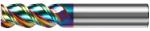 A20 3R Round Nose Milling Cutter 20mm Solid Carbide Three Flute End Mill