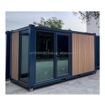 EU 20ft Modern Luxury Prefab House Outdoor Garden Wooden Houses with Steel