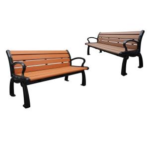 Quality Urban City Recycled Plastic Garden Seats For Outdoor Hotel School wholesale