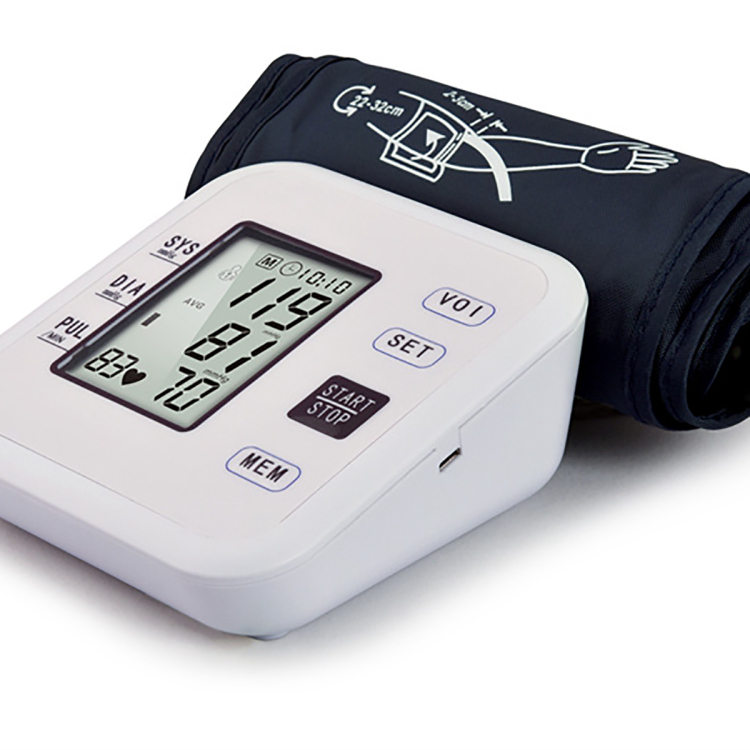 Upper Arm Automatic digital best digital blood pressure monitor bp machine price blood pressure monitor sphygmomanomete