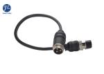 Waterproof Rear View Camera System 3Pin Gx16 Aviation Male To Female Cable