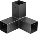 Powder Coated Steel Brackets Wood Stand Kit for 4x4 6x6 Lumber Woodworks Pergola