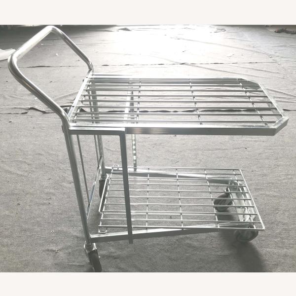 Convenience Logistics Trolley Zinc Plated Surface Treatment ISO9001 Certificatio
