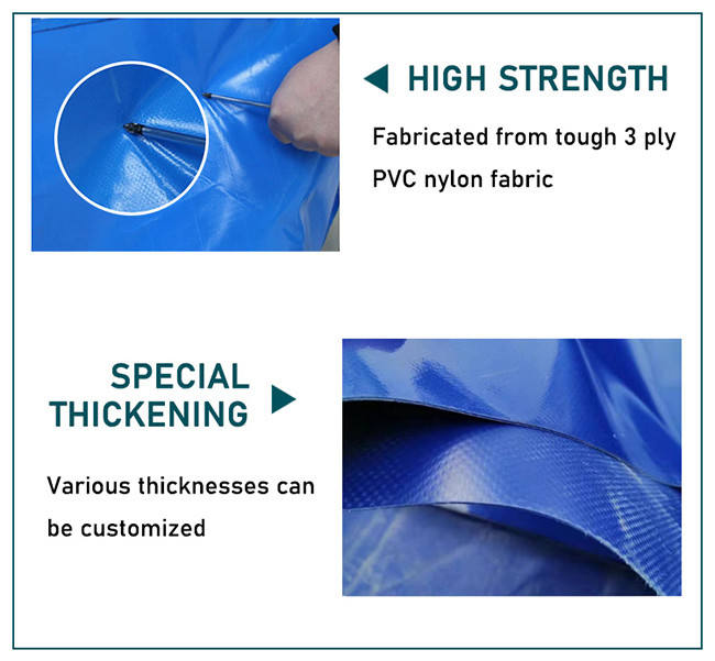 Offshore Structures Crane Test Water Bags , Top Notch PVC Proof Load Test Water Bags