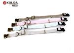 Fashion Pattern Adjustable Dog Collar Plastic Buckle Metal D Ring For Small