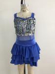 Dancing Wear Disney Dancewear Blue Color Dw4 Molde Oem Sevice