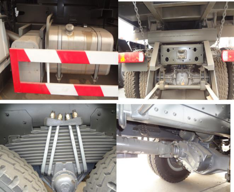 10 Wheel 371HP 20 Cubic Meters Sinotruk HOWO Tipper Iron Material White Color