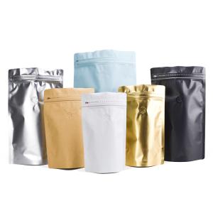Quality Standing Black 1kg Coffee Packaging Pouch wholesale