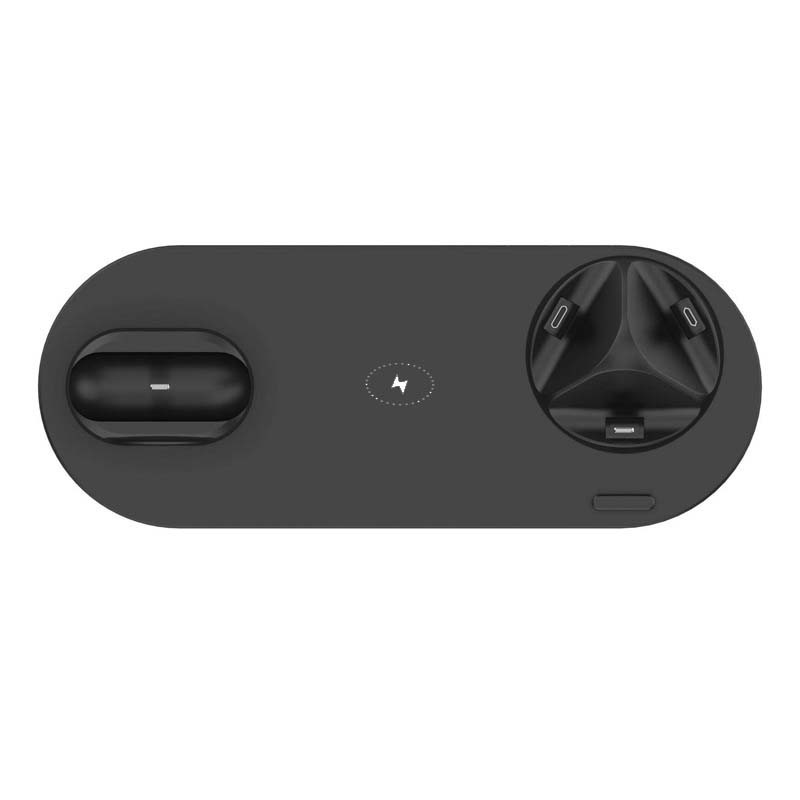 6 In 1 Electronic Wireless Charger Corporate Gift ABS Material Multifunctional